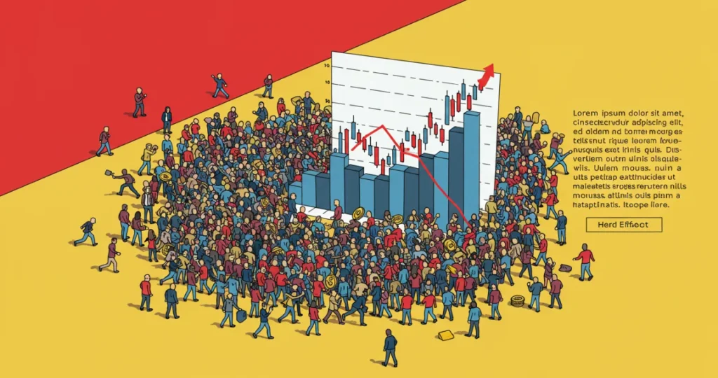 Efeito manada nos mercados financeiros desvendando a mente coletiva dos investidores