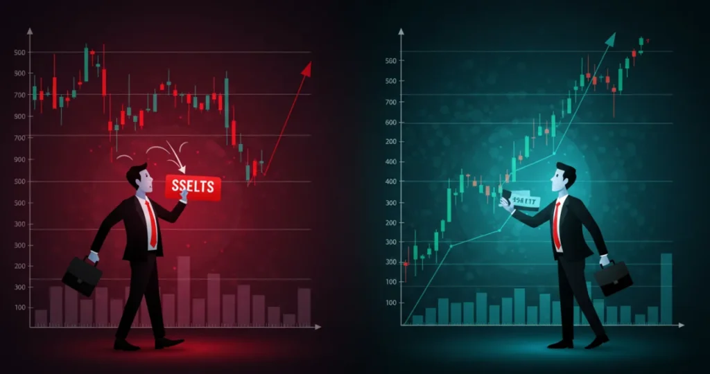 Controle emocional ilustrando o poder da mente nas decisões financeiras