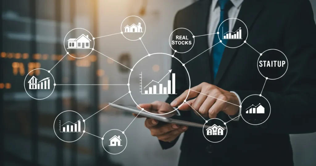 Estratégia de investimentos diversificados utilizada por pessoas bem sucedidas