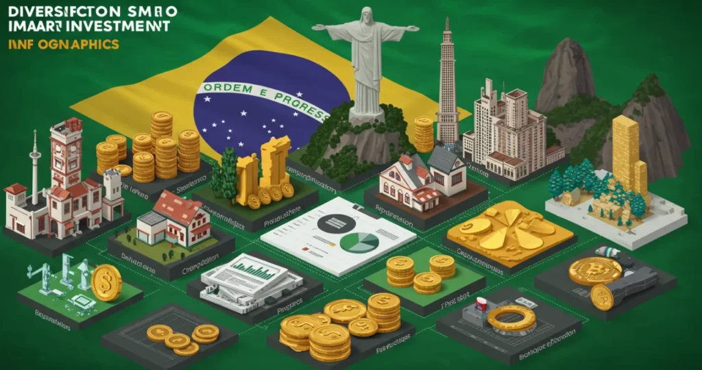 "Diversificação em investimentos inteligentes: múltiplas classes de ativos na economia brasileira