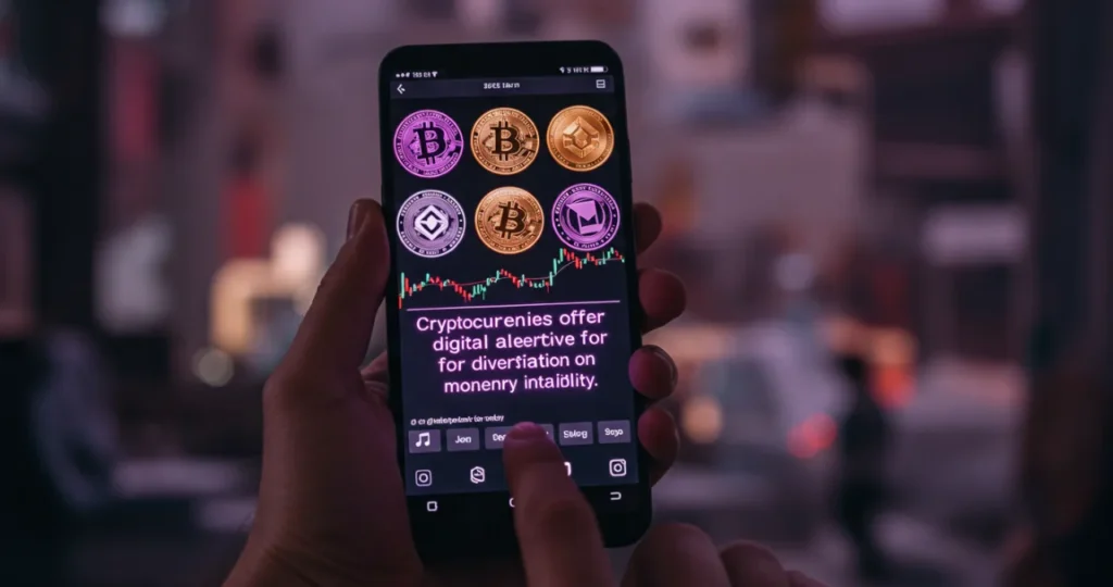 Bitcoin e stablecoins como proteção contra dólar em alta no mercado brasileiro.