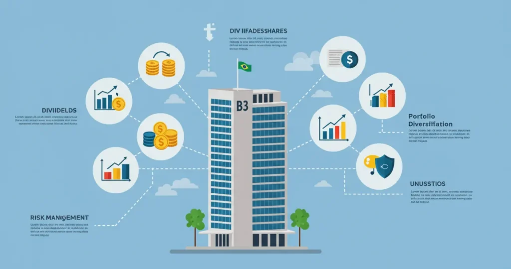 Fundamentos do mercado de ações brasileiro B3 para investir na bolsa de valores