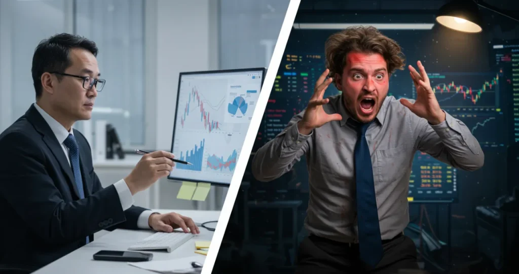 Controle emocional e gestão de risco para investir na bolsa de valores