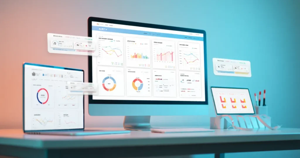 Dashboard digital para monitoramento de indicadores financeiros empresariais em tempo real