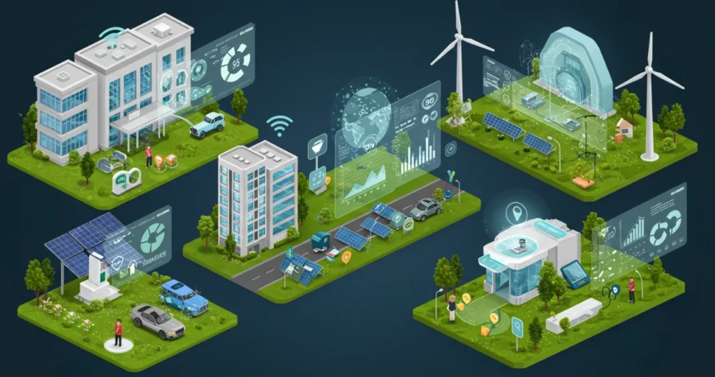 Tecnologias verdes e inovação digital aplicadas em modelos de negócios sustentáveis em cidade inteligente