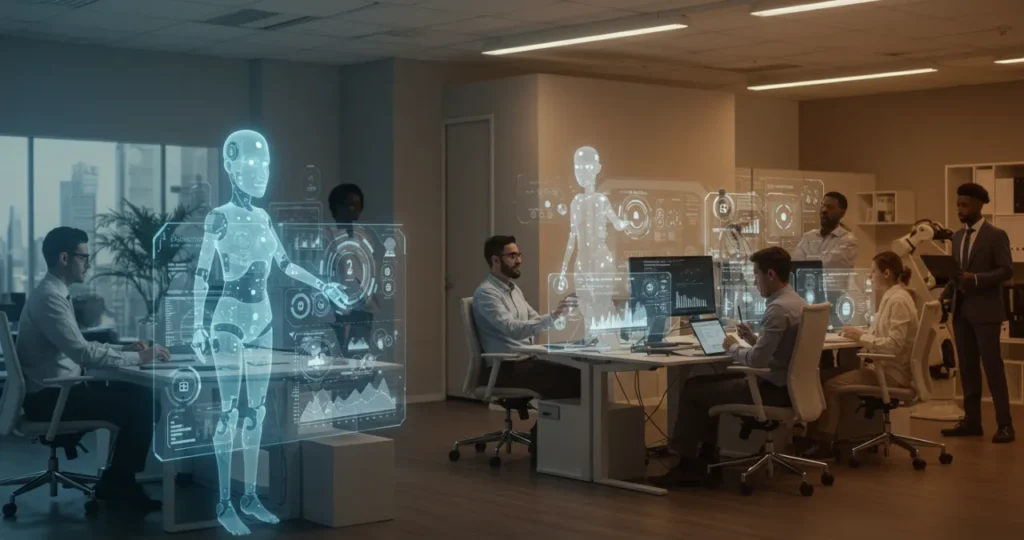 IA generativa transformando tendências de negócios com automação e inovação empresarial