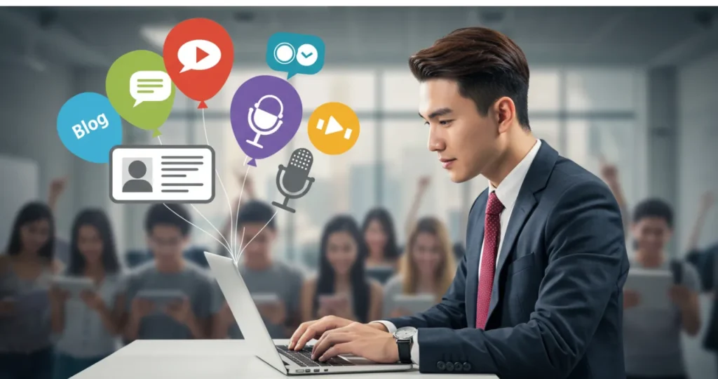Marketing de conteúdo eficaz para aumentar suas vendas com marketing digital