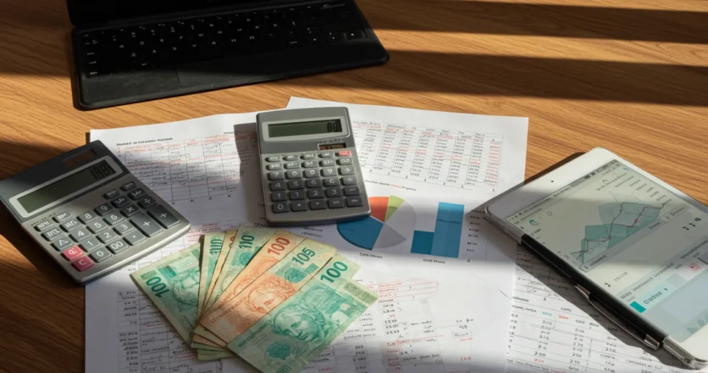 Calculadora e planilhas para calcular capital necessário para viver de dividendos no Brasil
