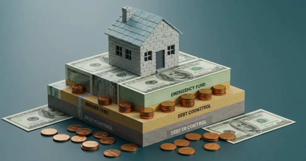 Base sólida para fazer o dinheiro render com orçamento e reserva de emergência