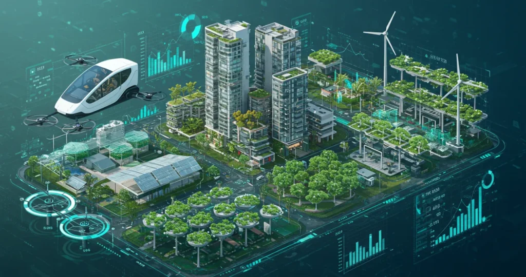 Investimentos ESG no mercado financeiro combinando sustentabilidade e rentabilidade