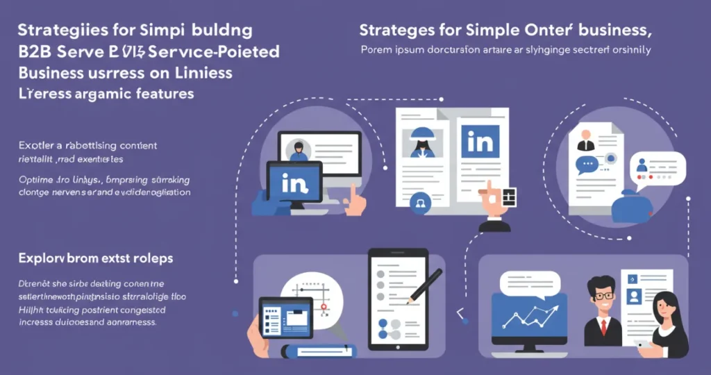 Estratégias para criar negócios simples e lucrativos no LinkedIn com foco em serviços B2B.