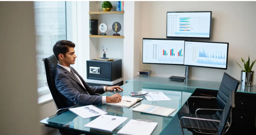 Comparação entre diferentes métodos de valuation com gráficos e calculadoras financeiras