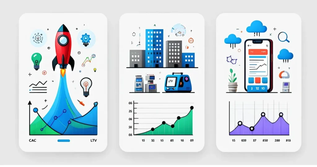 Comparação de abordagens de valuation para startups, empresas tradicionais e negócios digitais
